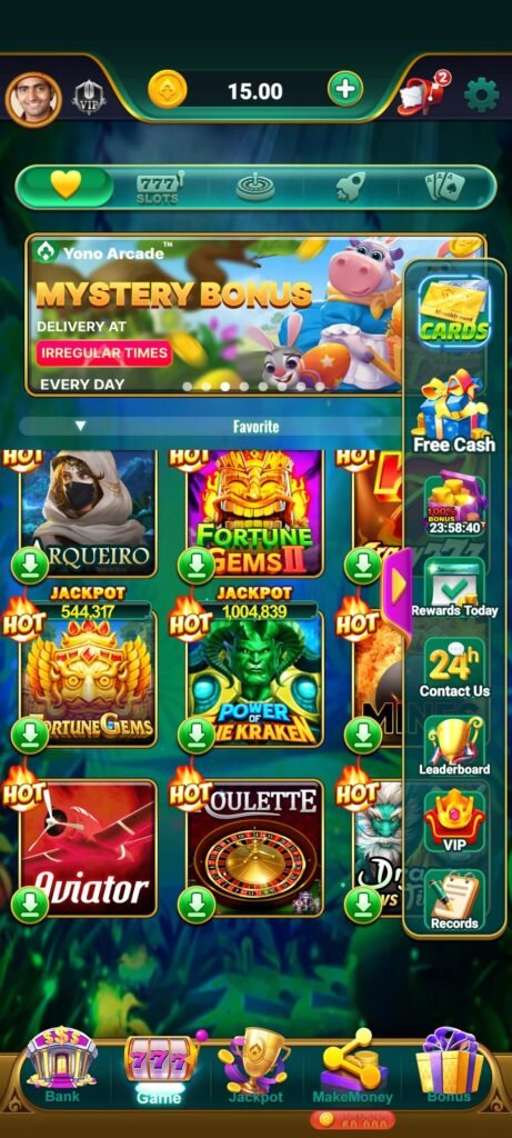 YOYO SLOTS में उपलब्ध गेम