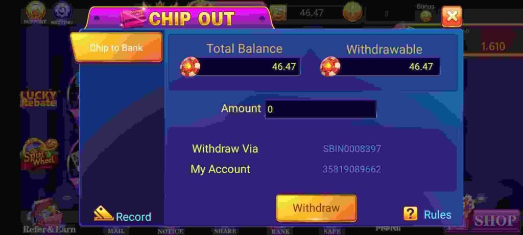 How To Withdraw In 358 CASINO APK